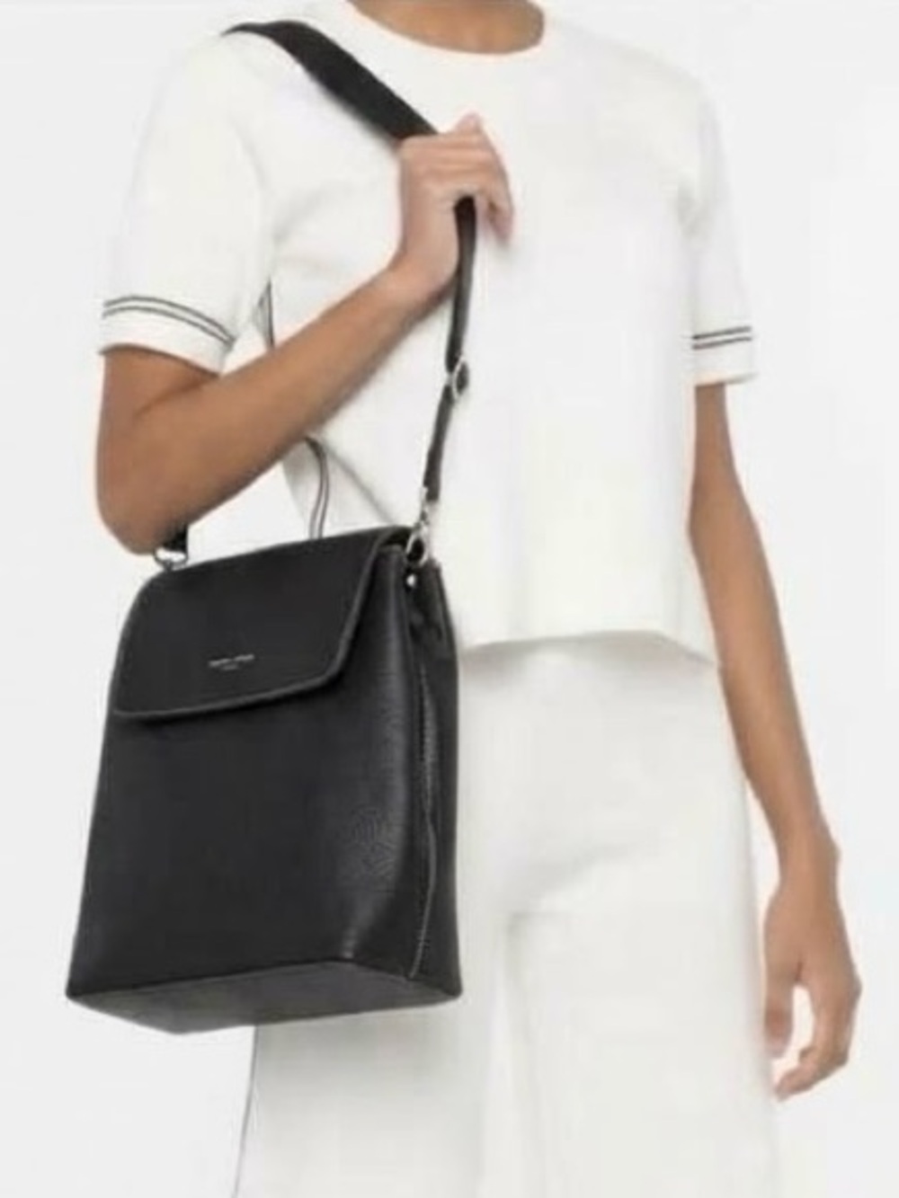 Matt & Nat Annex Loom Backpack/Crossbody Vegan Leather Bag